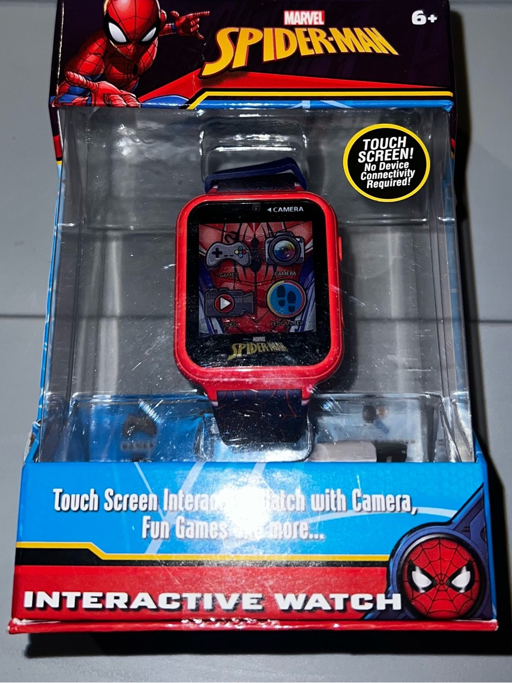 Marvel - Kids Spiderman Interactive Touchscreen Watch - New